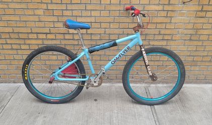 SE Racing OM Flyer 26-inch BMX bike. 