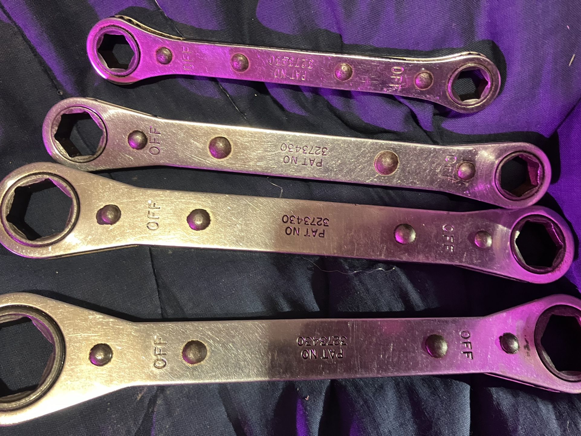 Snap On And Sk Double End Box Ratchets