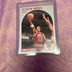 Scott Pippen Chicago Bulls Card 