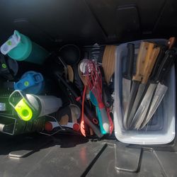 Shaker Cups And Kitchen Utensils 
