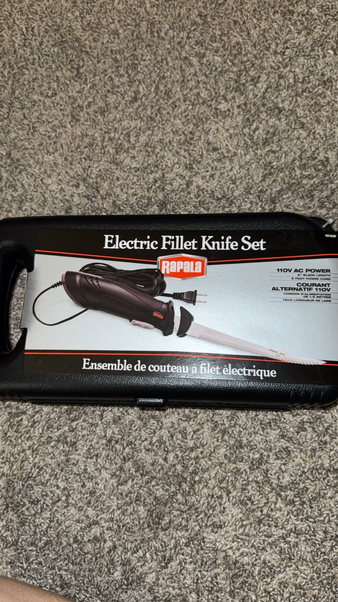 Electric Fillet Knife Set