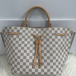 Louis Vuitton Damier Azur Bag Authentic