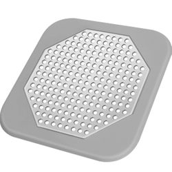 Shower Drain Hair Catcher 5.7-inch Square Drain Cover Protector Hair Stopper Trap Flat Strainer