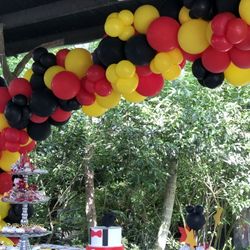 Balloons Garland Mickey