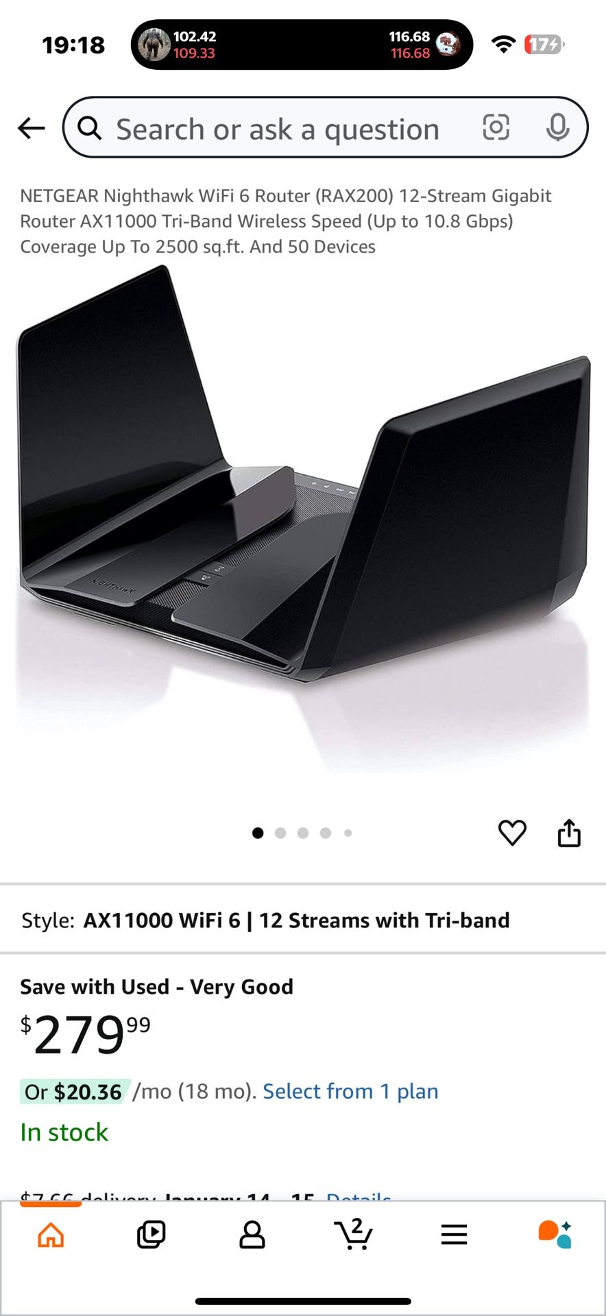 Night Hawk Router