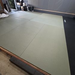 Fuji Tatami Mats, Grey/green, Jiu Jitsu 