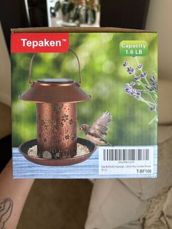Tepaken Solar Bird Feeder