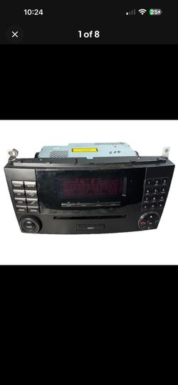 01-07 Mercedes C230 C320 C280 W203  FM Radio Receiver CD Player Head Unit