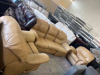 Fabric sofa set reclining manual 🦖