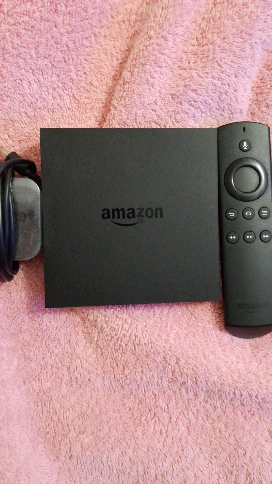 Amazon Fire TV Box 4K UHD playback and streaming (2nd gen)