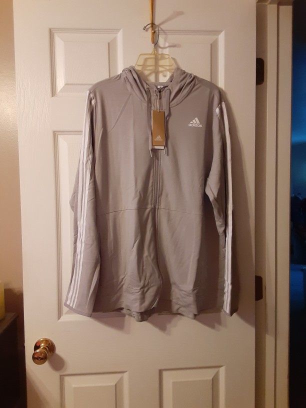 2X HOODED ADIDAS JACKET