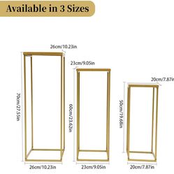 Mesas para decoración 3 piezas