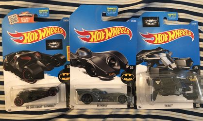 Batman Hot Wheels lot