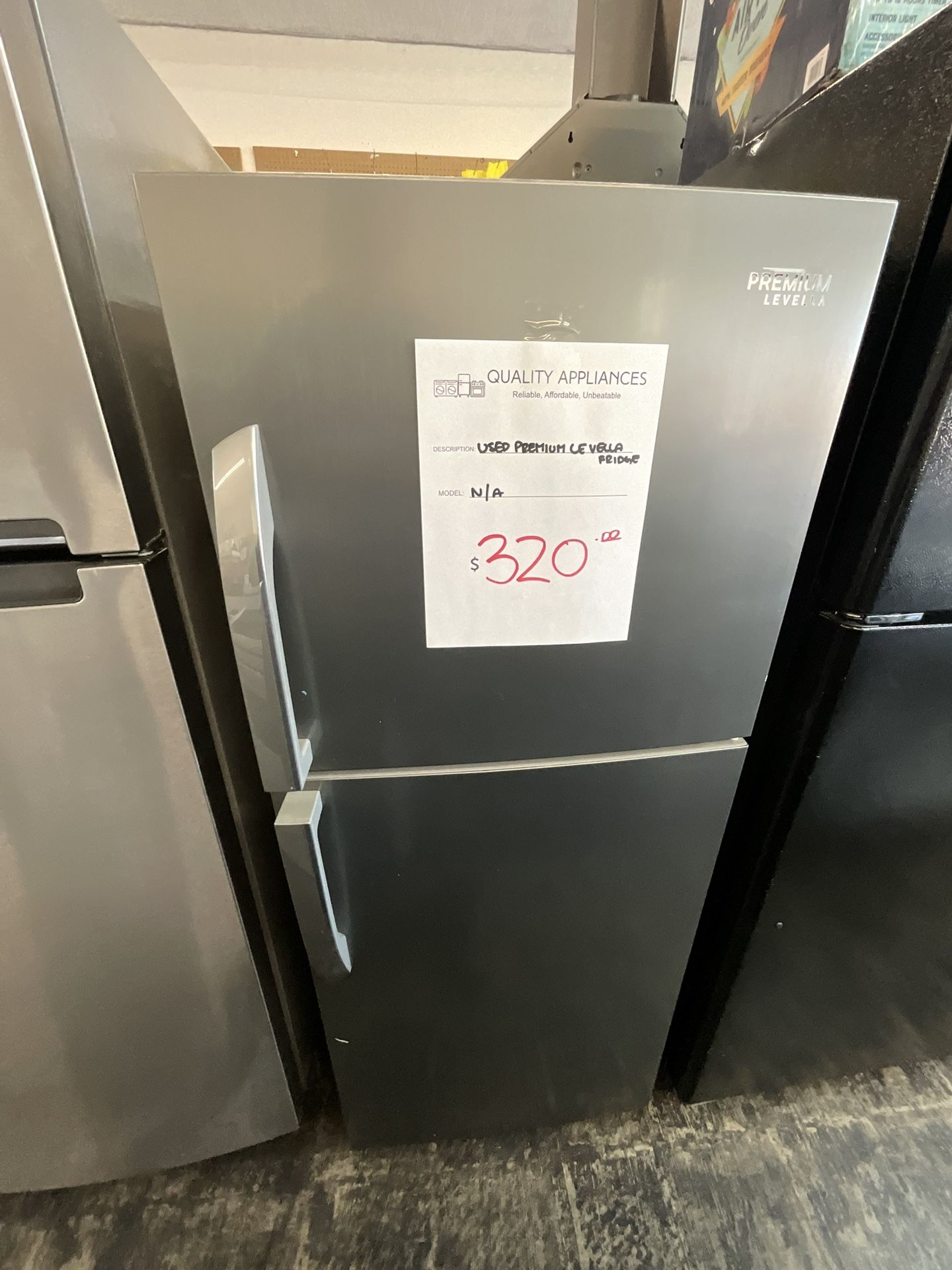 Premium Levella 11.6 Cu Ft Refrigerator