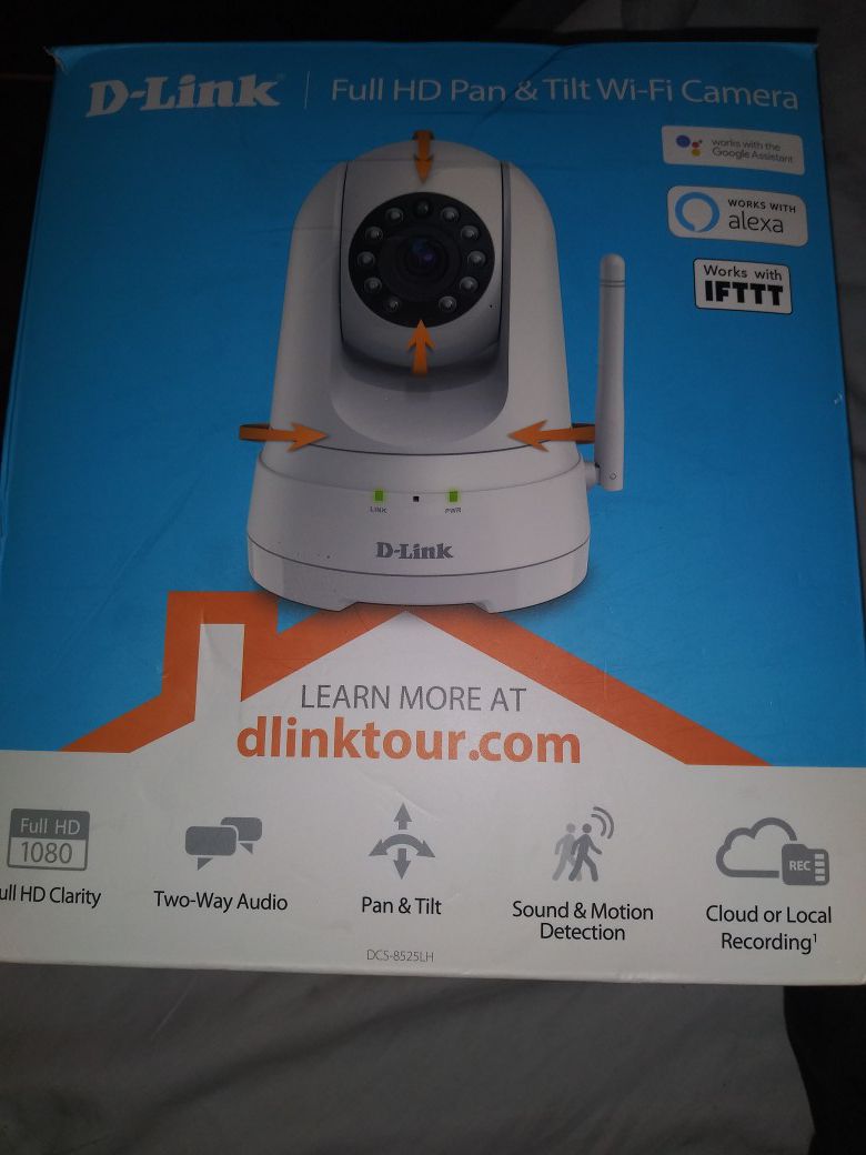 D-Link Full HD Pan and Tilt Wi-Fi Camera