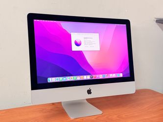 iMac 21.5” | 2015 | Core i5 | 16GB RAM | 256GB SSD | Intel Iris Pro Graphics 6200 | macOS Monterey