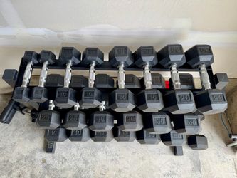 Rep Fitness Hex Dumbbells (5-50) lbs.