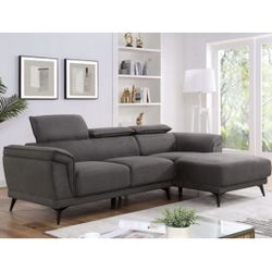 Gray Sectional Sofa 
