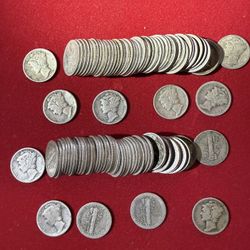Silver Dimes 90% 
