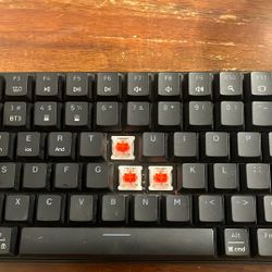Black Led Keyboard 