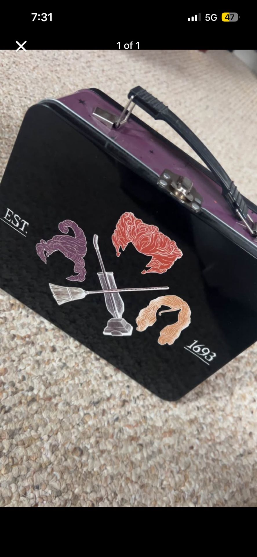 hocus pocus lunch box