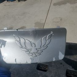 Pontiac Firebird Parts- Oem Front License Plate Cover 
