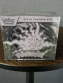 Pokemon Mega Evolution Pitch Black Elite Trainer Box Sealed