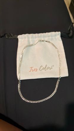 Real high silver men’s chain