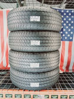 275/65R18 GOODYEAR WRANGLER FORTITUDE HT ALL SEASON P275/65R18 OEM FACTORY REPLACEMENT TAKE-OFF USED TIRES TRUCK SUV SPORT CAR SEDAN JEEP 275 65 18