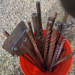 Assorted Drill bits (For Concrete) Jackhammer Bits And Tile Scraper Chipping Bit 