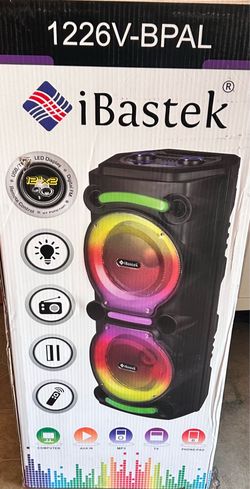 Bluetooth rechargeable party speaker