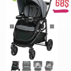 Greco Stroller 2 Dif Chairs Toddler And Baby