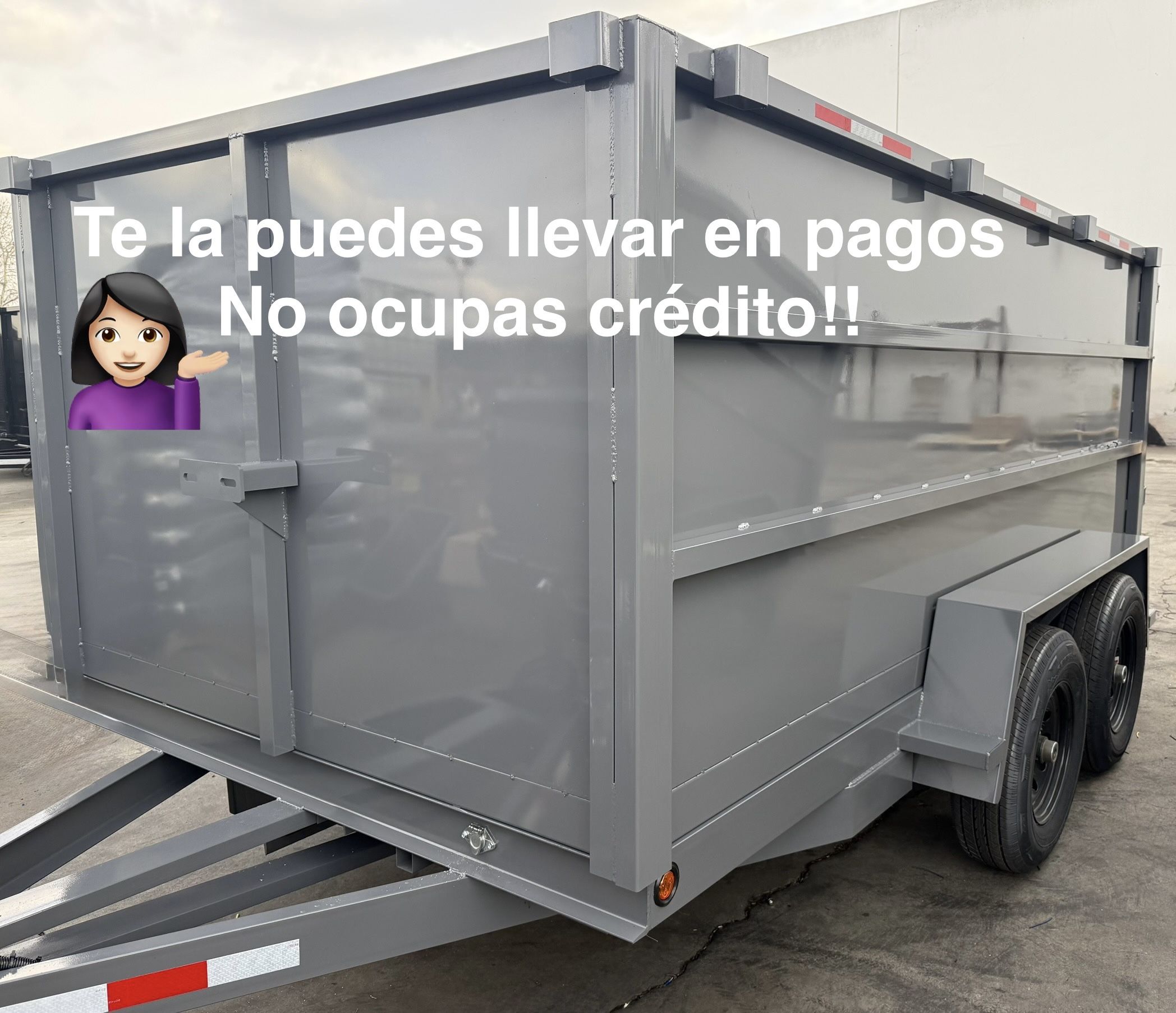 New 8x4x12 Hydraulic Dump Trailer 🔥