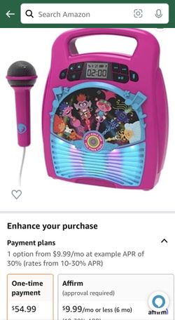 Trolls mp3 karaoke with online light show