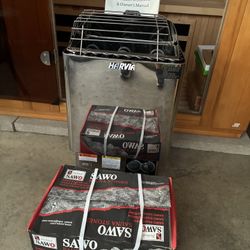 6K Harvia (KIP) Electric Sauna Heater w Rocks