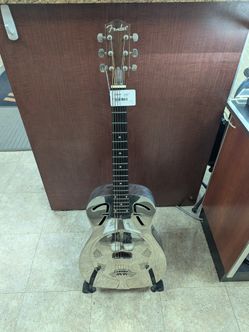 FENDER M:FR-48 ACOUSTIC STEEL RESONATER GUITAR