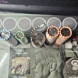 2026 Uncirculated Enduring Liberty Quarter P&D Rolls, D Mint Half , Dimes And Nickels