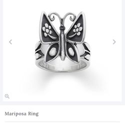 James Avery Rings   Butterfly Ring New Never Worn 