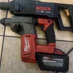 Rotary Hummer  Milwaukee 18v $200