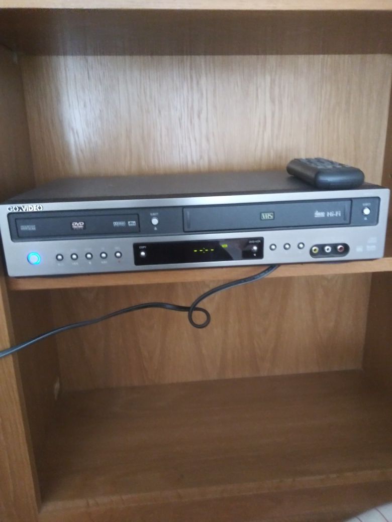 Go Video DVD and VHS Player.