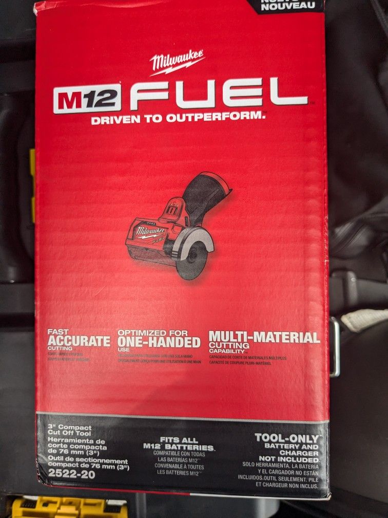 Milwaukee Fuel M12 3" Compact Cut Off Tool