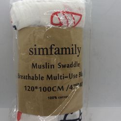 Muslin 100% Cotton Baby Swaddles Soft Newborn Blankets Bath Gauze Infant Wrap Sleepsack Stroller Cover