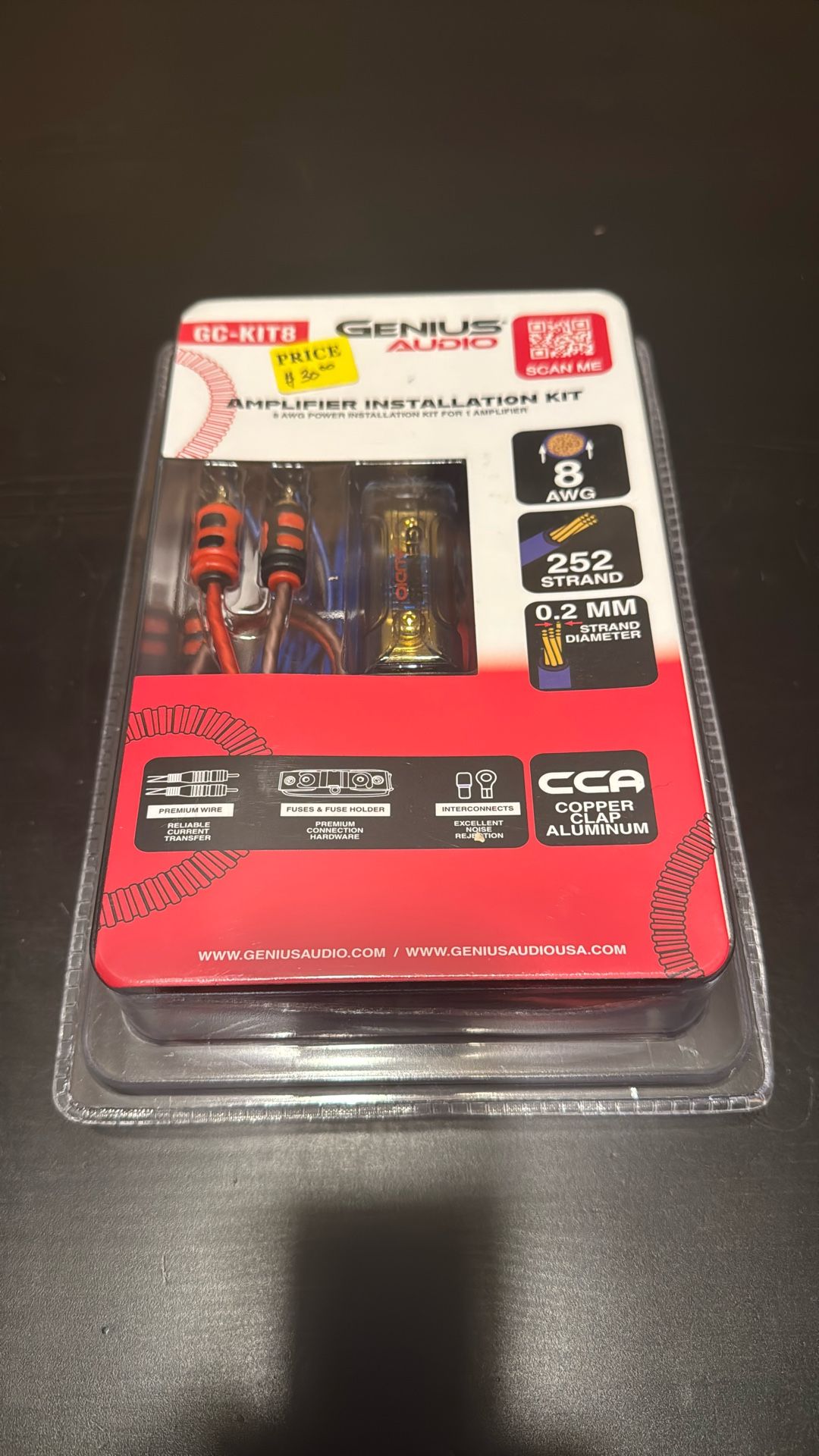 Genius Audio Amplifier Installation Kit