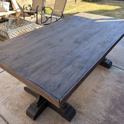 Large Heavy duty farm House dinning table