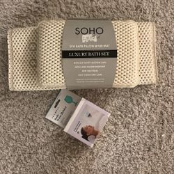 Wine Holder & Bath Pillow 