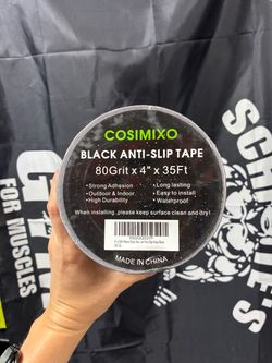 Cosimixo 4”x35ft anti-slip tape (brand new)