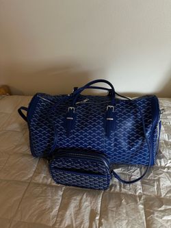Goyard duffle and cross body bag