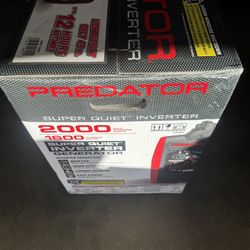2000 Watt Predator Generator Inverter 