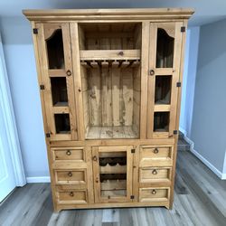 Rustic Hutch/bar