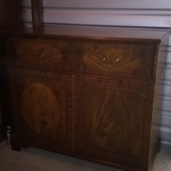 Antique drop front secretary's desk c1800s
